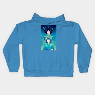 Reincarnated Asian girl Kids Hoodie